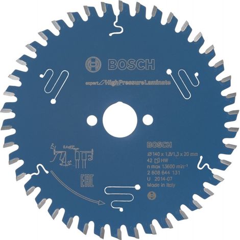 Blade Of Circular Saw Expert 140X20X1,8 42T