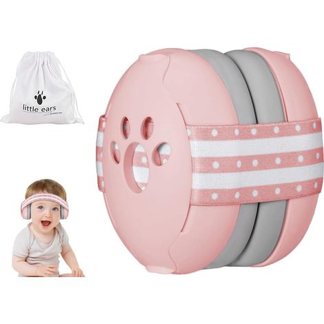 Casque Anti Bruit Bebe, Protection Auditive, Amélioration du Sommeil Avion Bandeaux Antidérapants Nourrisson, Enfant jusqu'à 36 Mois (1/5)