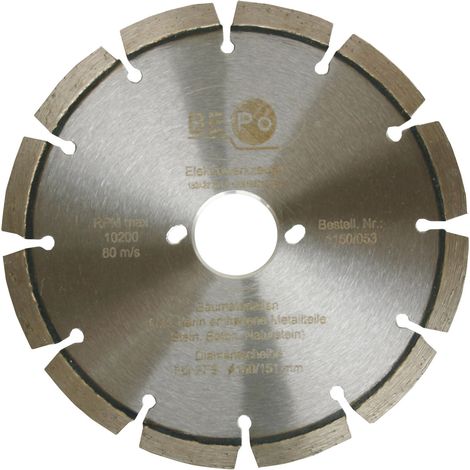 BEPO Diamant Trennscheibe Putz, Beton (1/2)