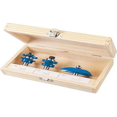 Silverline Serie TCT fresa punta 3 pezzi