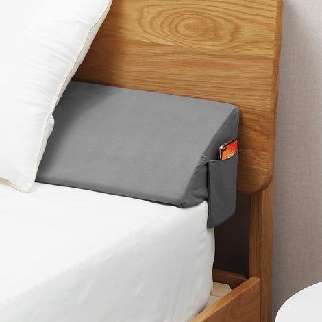 Oreiller cale pour lit Double/Remplissage d'écart/Oreiller de tête de lit/Espace de Remplissage, Espace étroit (0 à 15,2 cm) Entre Votre Matelas et Votre tête de lit, arrêtez de Perdre Vos (1/5)