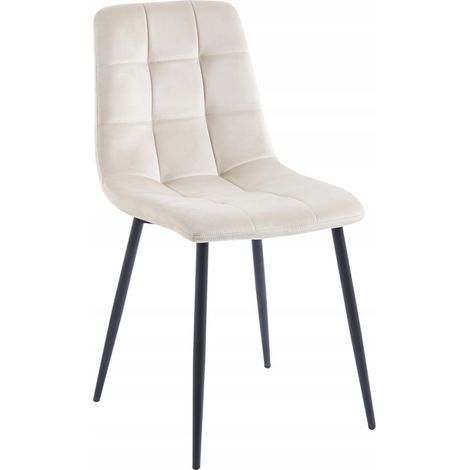 K11-FX Samtstuhl in Beige (1/5)