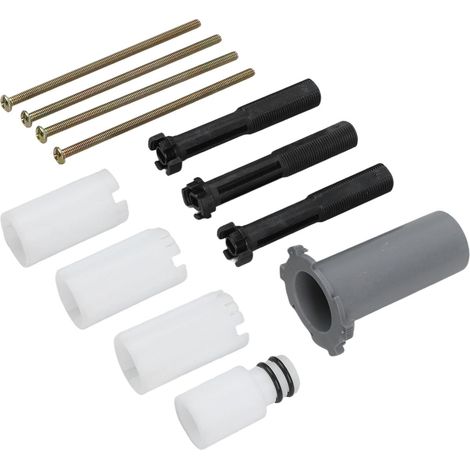 Kit d'extension de rechange pour garniture de douche 14048000 25 mm Accessoire de mitigeur de douche compatible avec salle de bain flexible (1/5)