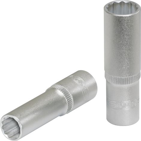 KS Tools 3/8 12-kant-Stecknuss, lang, 24 mm (1/3)