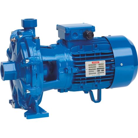SPERONI 2CM 25/160 BA 2,5 HP 1,85 KW MONOFASE Elettropompa Centrifuga Bigirante