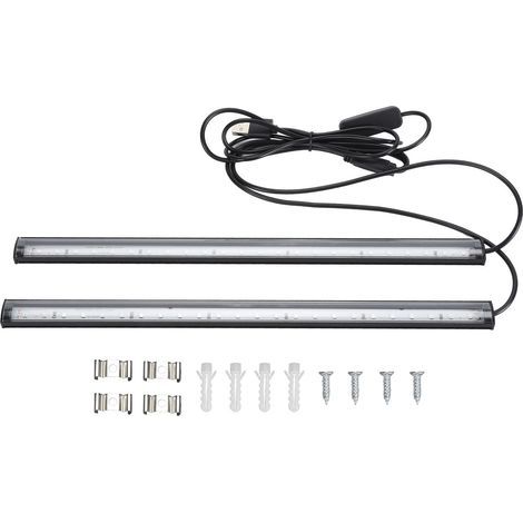 10-W-LED-Schwarzlichtleiste, USB-UV-Schwarzlichtröhre, leuchtet im Dunkeln, für Halloween-Dekoration, Körperbemalung und Urindetektion (1/5)