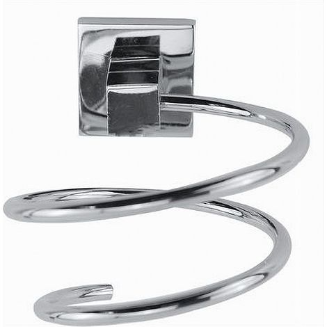 Porte Téléphonique Sèche-chapeaux Moderne Double Fixation Au Mur Salle De Bain Carré 59189 (1/2)