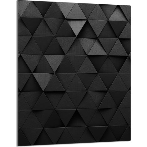 Planche à découper en verre noir 40x52 (1/5)