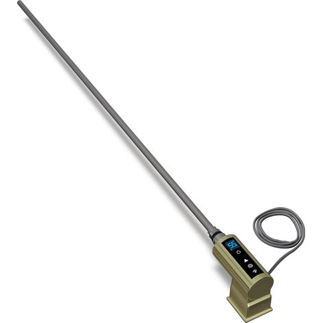 INOW+ - Brushed Brass Heating Element 1000w Thermostatic WIFI (1/2)