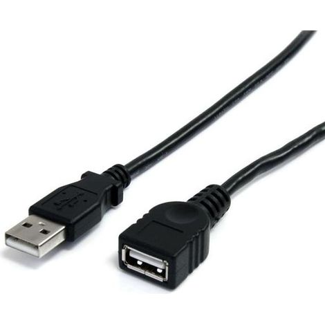 StarTech.com Câble d'extension USB Type-A de 3 m - M/F - Rallonge USB-A - Noir