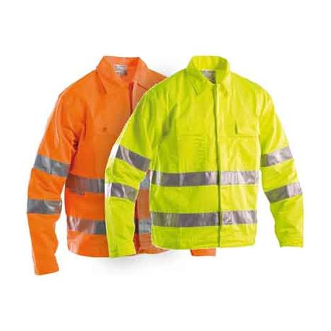 HOCHSICHTBARKEITSJACKE Größe XL - Farbe Orange
