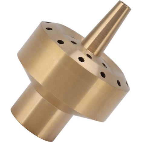 Buse de fontaine en laiton à tête de colonne G1 pouce, adaptée aux bassins de jardin (1/5)