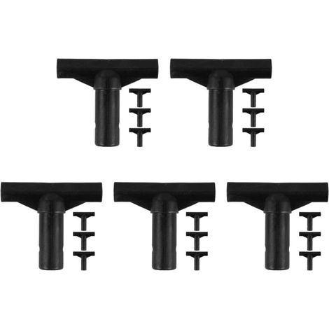 Accessori per trampolino nero Connettore per tubo di ricambio per trampolino Parti per trampolino Connettore per palo a T PP