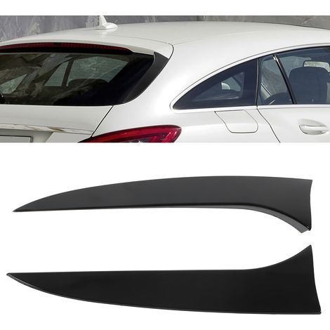 Seitenspoiler für die Heckscheibe in Hochglanzschwarz (ein Paar) für Mercedes-Benz CLS-Klasse X2 18 Shooting Brake 2011-2018 (1/5)