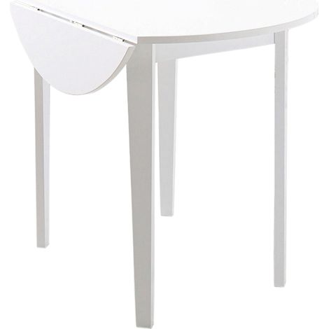 TrendTable à manger en effet pin blanc 4 personnes 92x54 (1/3)