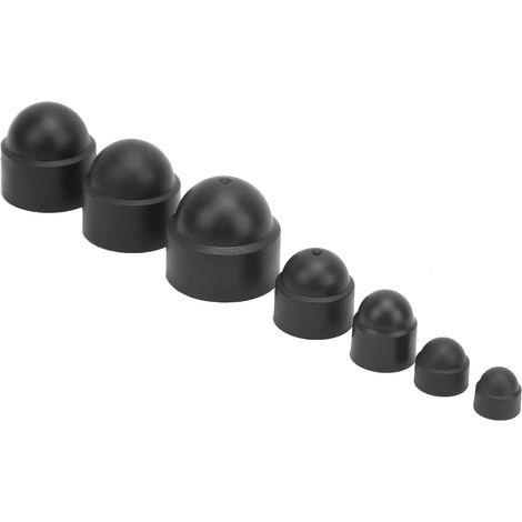 145 Stück Schutzkappen für Sechskantmuttern aus Gummi, Industriebedarf M4 M5 M6 M8 M10 M12 (1/5)