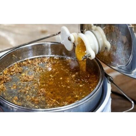 HONORNIC - Lot de 4 robinets à miel, extracteur de miel, outils apicoles, matériel apicole (1/3)