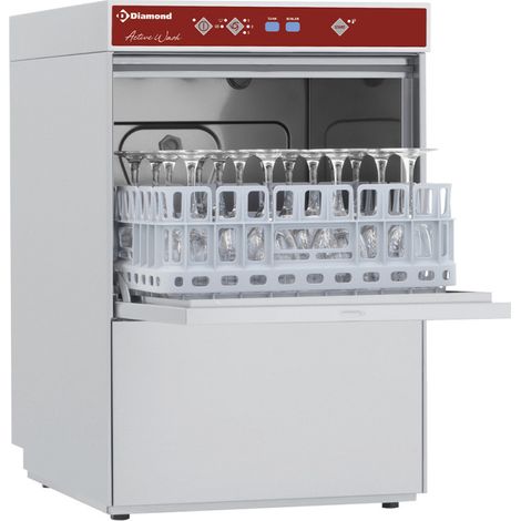 Lave-verres panier carré 400x400 mm - Diamond (1/4)