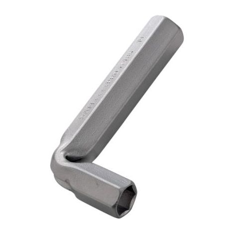 Sam Outillage – Clé à pipe débouchée 100mm – Forgée en acier au carbone – Revêtement époxy – Pour assemblage structures acier