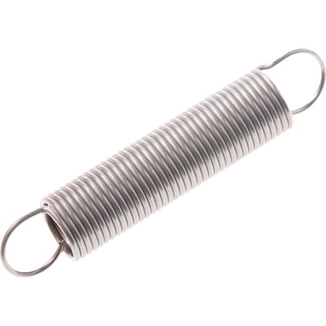 Ressorts de traction RS PRO Acier Inoxydable, 38.5mm7.5mm ( Prix pour Paquet de 10 )