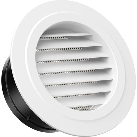 125mm Bouche de Ventilation avec Grille de Protection - ABS (ø125mm) (1/4)