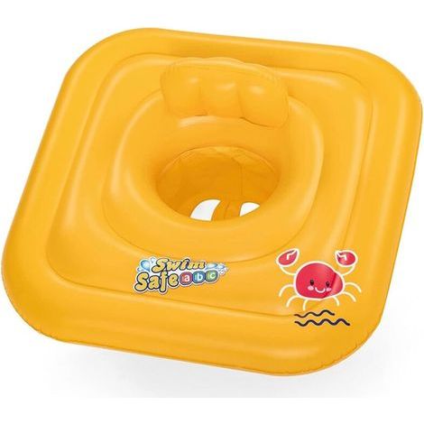 Quadratisches aufblasbares Schwimmbecken ABC Step A 76 x 76 cm 32050 (1/5)