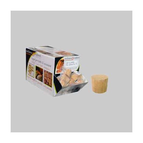 TAPPO IN SUGHERO PER DAMIGIANA IN BLISTER 35x30 mm -
