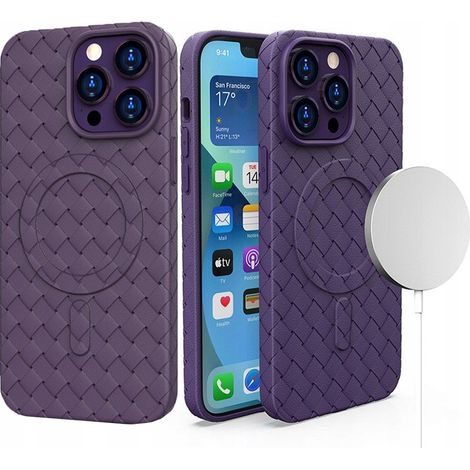 MagSafe Webhülle für iPhone 15 Pro – Lila (1/5)