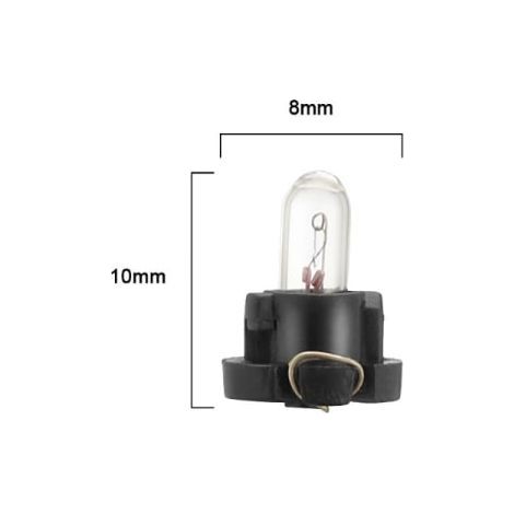 10 LED pour l'éclairage des instruments, lampe halogène T4.2 (1/4)