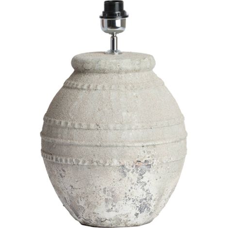 Light & Living - lampe de table - VENTURA - gris - céramique -