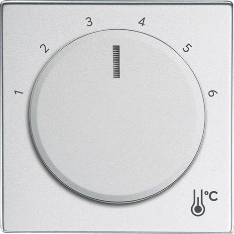 Piastra di copertura Busch-Jaeger 1794 r-83 alluminio rotonda
