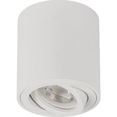 Spot soffitto bianco tondo Ø8cm orientabile GU10 Kanlux (1/3)