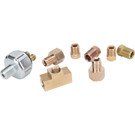 Interrupteur de Feux de Freinage Kit D'interrupteur de Feux de Freinage Hydraulique Kit D'interrupteur de Feux de Freinage Hydraulique en Métal ABS en Ligne Universel ABS Métal (1/5)
