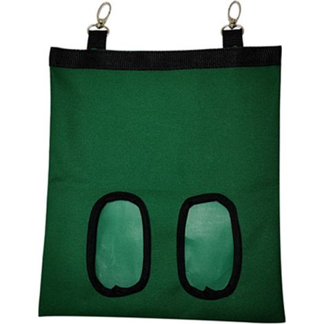 (Grün) Heusack Kaninchenheufuttertrog Kaninchenfuttersack Meerschweinchenfutter (1/2)