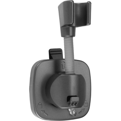 Support Pommeau de Douche à Ventouse, Rotatif 360° sans Perçage (1/5)