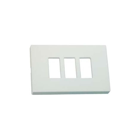 PLACCA 3 POSTI VENUS- - mm.115x80h. - (1863.3F.B.) - 20 pezzi MARLANVIL