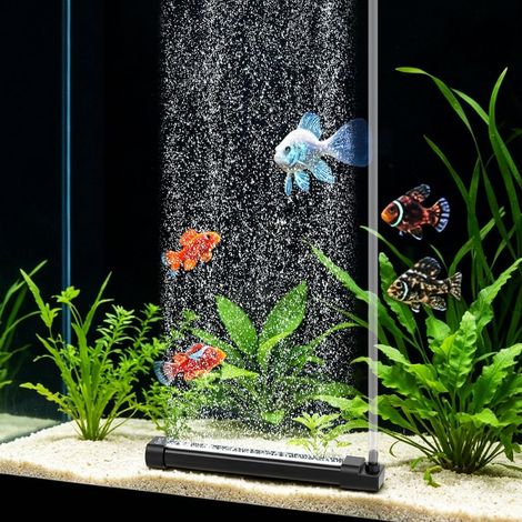 Aquarium Air Diffuser with Accessories, High Oxygen Diffusion Decoration for Freshwater and Saltwater Aquariums (7.9 Inch, 1 Piece) (1/5)