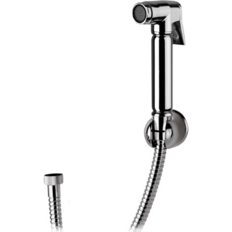 Set doccetta bidet relax con doccia a pulsante, flessibile e supporto lux (1/2)