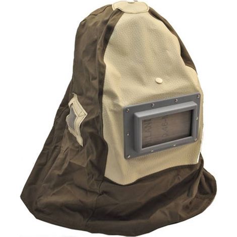 Masque sablage Sableuse Cagoule souple Casque de Protection rigide de chantier