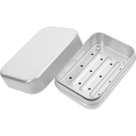 Dish with Lid and Drainage Tray 180ml Capacity Portable