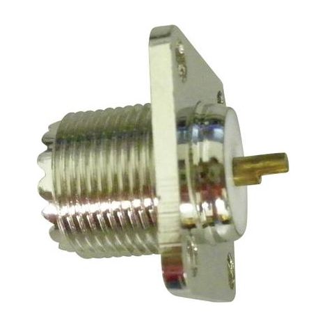 Connecteur UHF embase femelle, montage vertical 50 Ω 1 pcs.