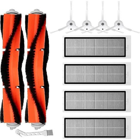 Filtre HEPA pour brosse latérale principale compatible avec les aspirateurs robots Mi 1/1s SDJQR01RR, SDJQR02RR et SDJQR03RR. Pièces détachées pour aspirateurs. (1/5)