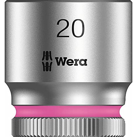 Wera 05003565001 8790 Hmb Bussola Zyklop con attacco 3/8", 20.0 mm, Argento (1/3)