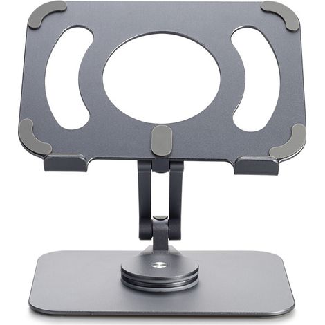 Support de tablette flexible rotatif à 360° en alliage d'aluminium, support pour ordinateur portable et bureau (1/5)