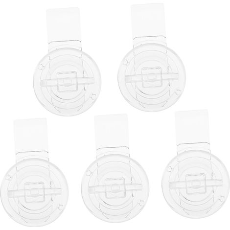 Loquet en acrylique Amosfun pour boîte bois, lot de 5, fermeture (1/5)