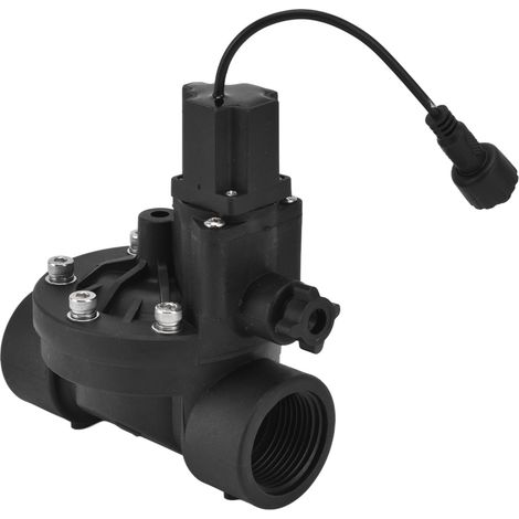 Minuterie d'arrosage à valve solénoïde 9V avec filetage interne G1 pour jardin et cour (1/5)