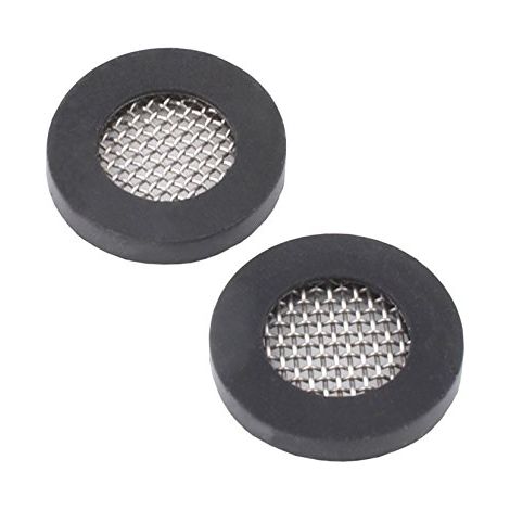 2 PEZZI - GUARNIZIONI IN GOMMA CON FILTRO ANTISPORCO PER FASCETTE 1/2 (1/3)