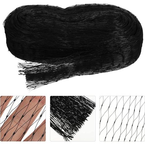 Filet anti-oiseaux 4 x 12 m, barrière pour plantes de jardin, filet pour bassin (1/5)