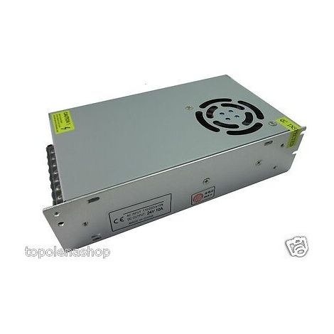 ALIMENTATORE STABILIZZATO 15A 24 V 220V VENTILATO SWITCHING TRIMMER