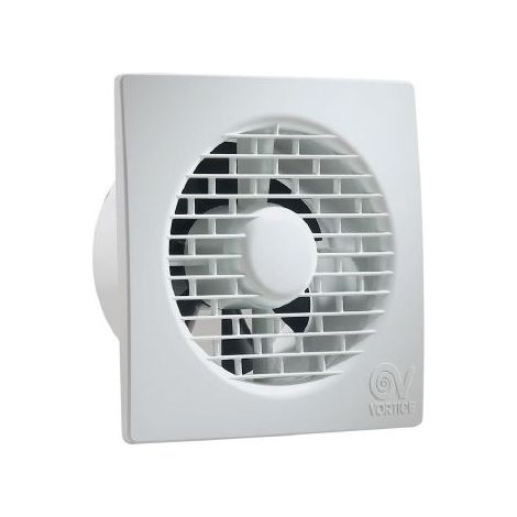 Vortice 0000011149 aspiratore elicoidale da muro MF 120/5" T HCS LL con timer e sensore umidità 120 mm